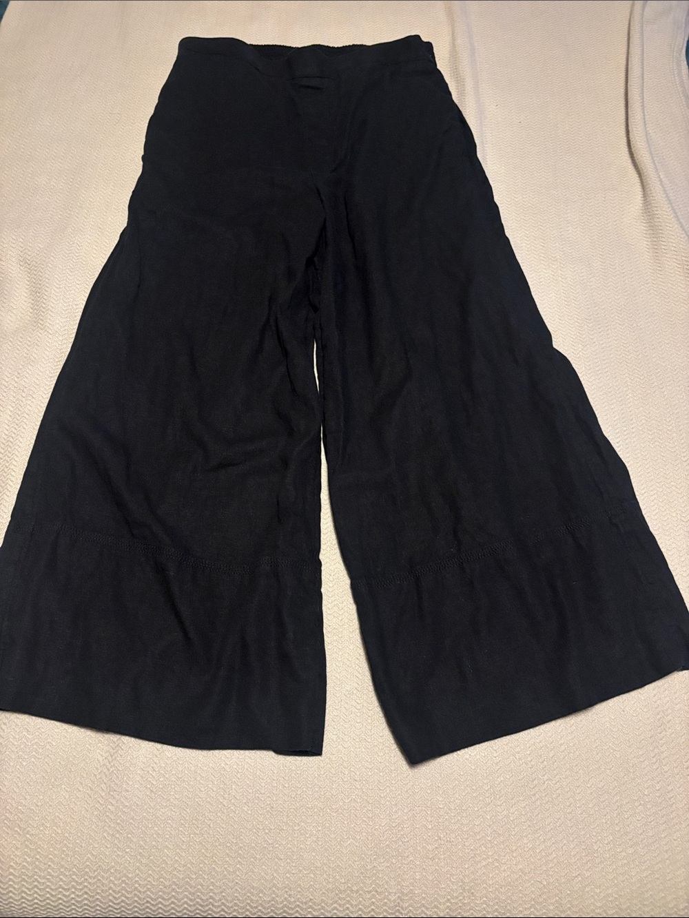 Banana Republic Black Wide-Leg Women's Pants